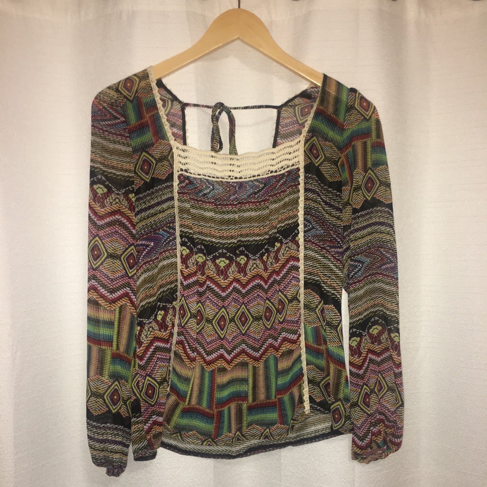 Wet Seal Psychedelic Top!